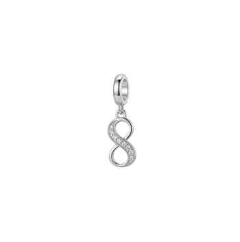 Eternity hænger charm 4 mm sølv , fra Christina Jewelry & Watches